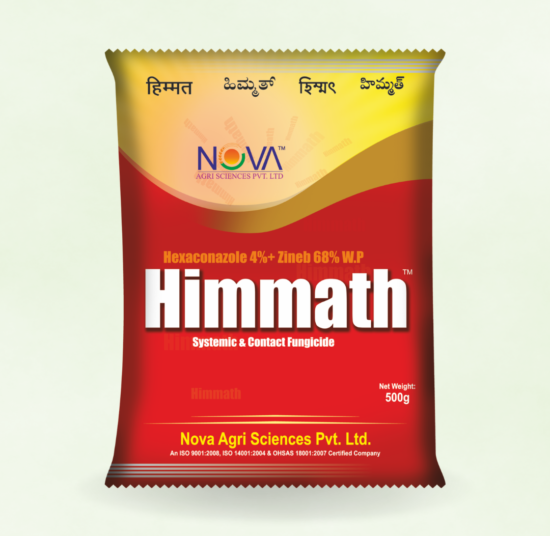 Himmath (Hexaconazole 4% + Zineb 68% WP)