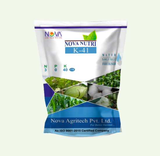 Nova Nutri K-41 (NPK 03:00:40+Mg+S)