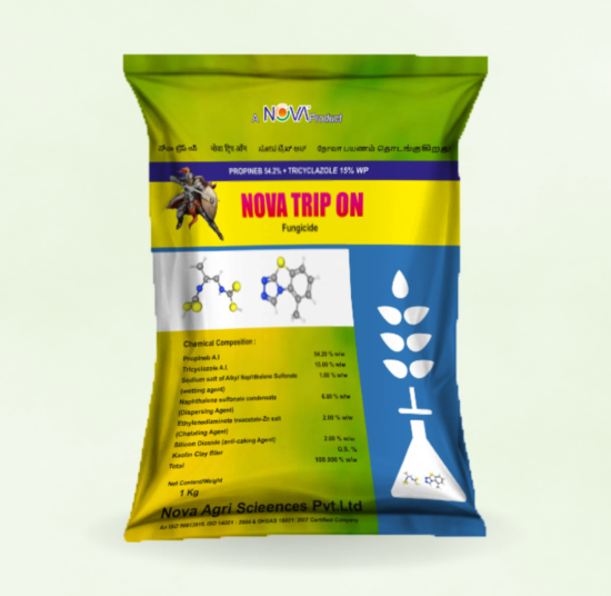 Nova Trip On (Propineb 54.2% + Tricyclazole 15% WP)
