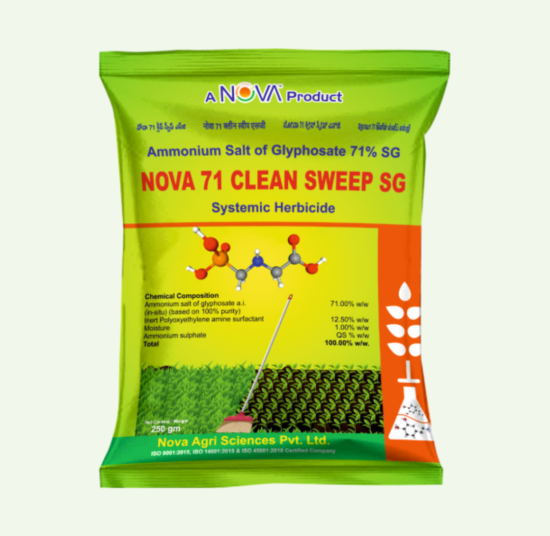 Nova 71 Clean Sweep SG (Ammonium Salt of Glyphosate 71% SG)