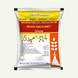 Nova Halo-Met (Halosulfuron Methyl 12% + Metribuzin 55% WG)