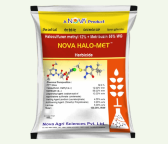 Nova Halo-Met (Halosulfuron Methyl 12% + Metribuzin 55% WG)