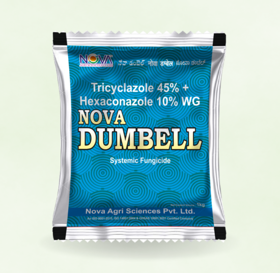 Nova Dumbell (Tricyclazole 45% + Hexaconazole 10% WG)