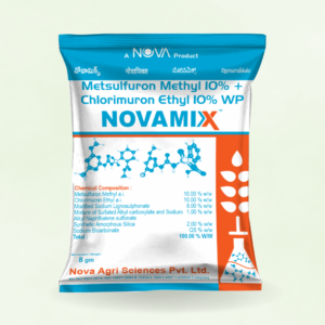 Nova Mix (Metsulfuron Methyl 10% + Chlorimuron Ethyl 10% WP)