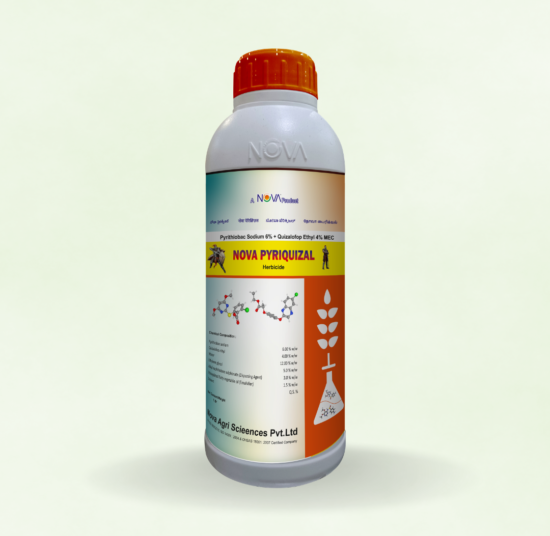 Nova Pyriquizal (Pyrithiobac Sodium 6% + Quizalofop Ethyl 4% MEC)