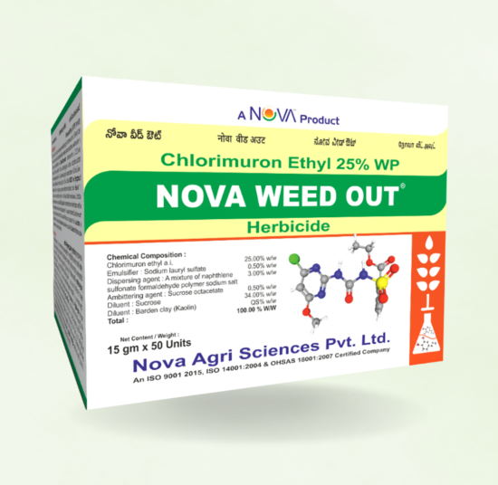 Nova Weed Out (Chlorimuron Ethyl 25% WP )