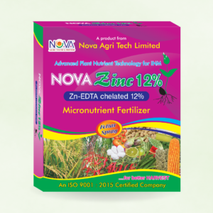Nova Zinc 12%(EDTA Chelated Micronutrient Fertilizer) Soil Application