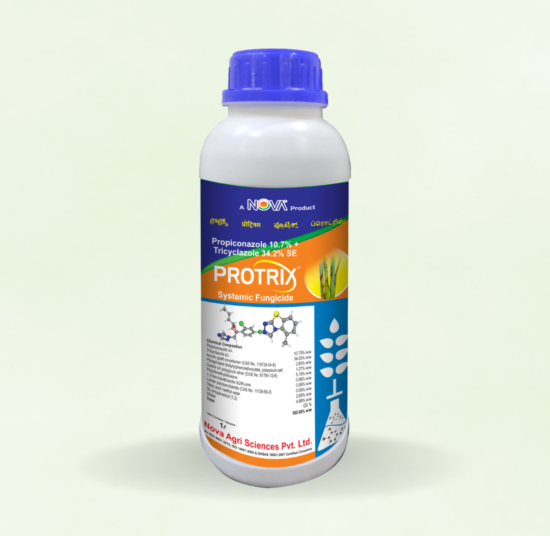 Protrix (Propiconazole 10.7% + Tricyclazole 34.2% SE)