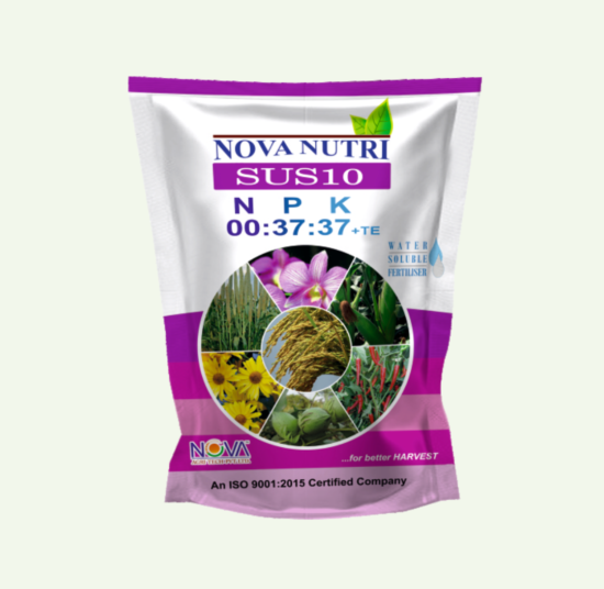 Nova Nutri Sus10 (NPK 00:37:37+0.2%B+TE)