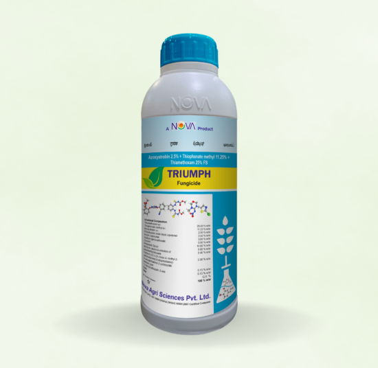 Triumph (Azoxystrobin 2.5% + Thiophanate Methyl 11.25% + Thiamethoxam 25% FS)