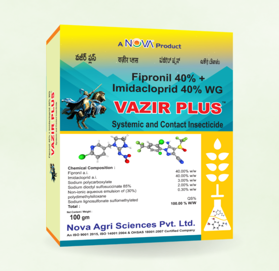 Vazir Plus (Fipronil 40% + Imidacloprid 40% WG)